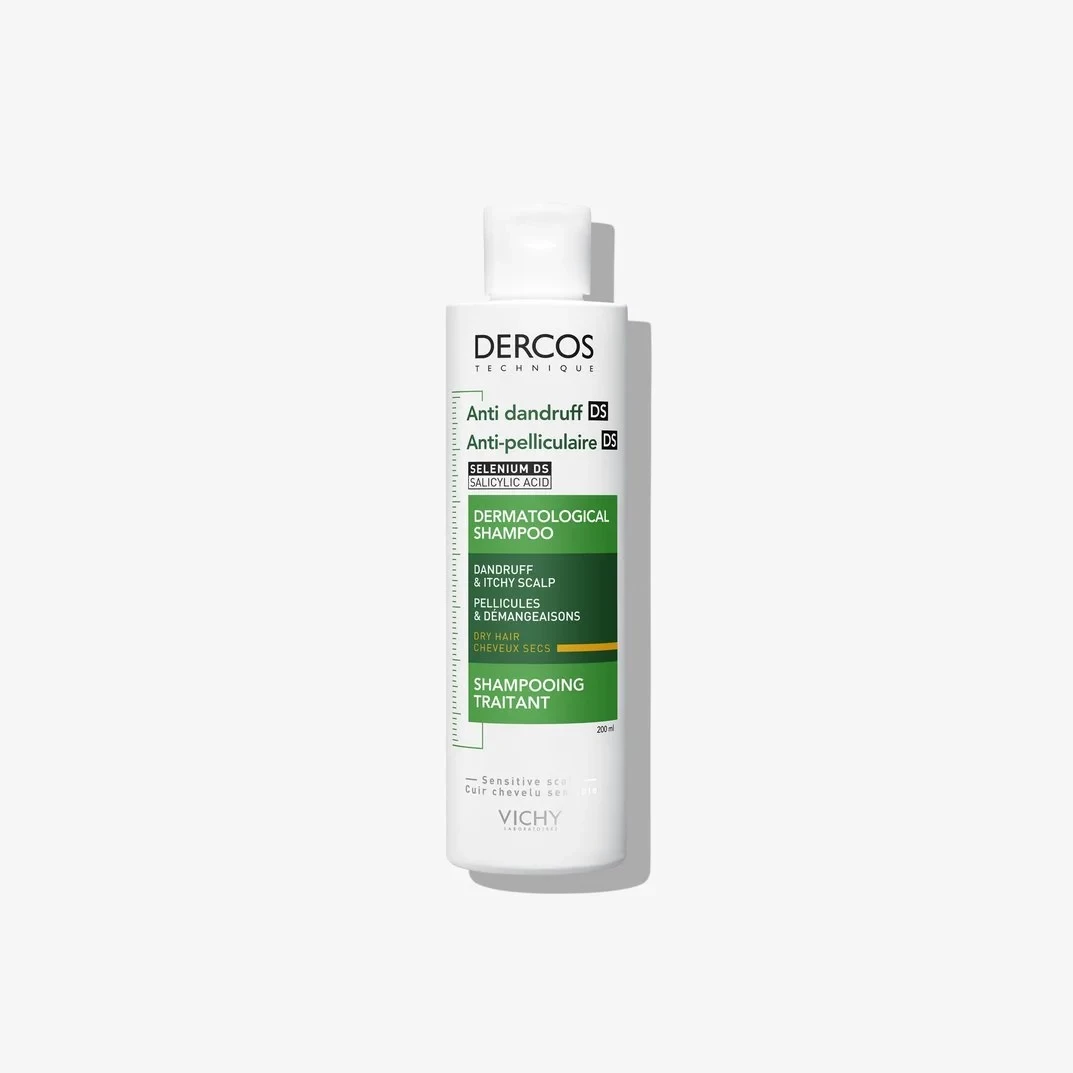 DERCOS SHAMPOOING ANTI-PELLICULAIRE DS - CHEVEUX SECS 200ML