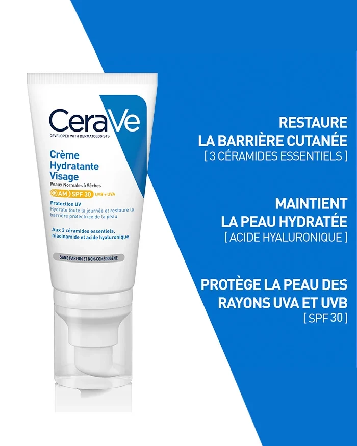 CERAVE Crème Hydratante Visage SPF30