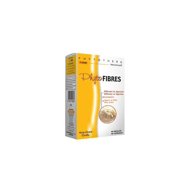 PHYTOTHERA PHYTOFIBRES GELULES BT 60