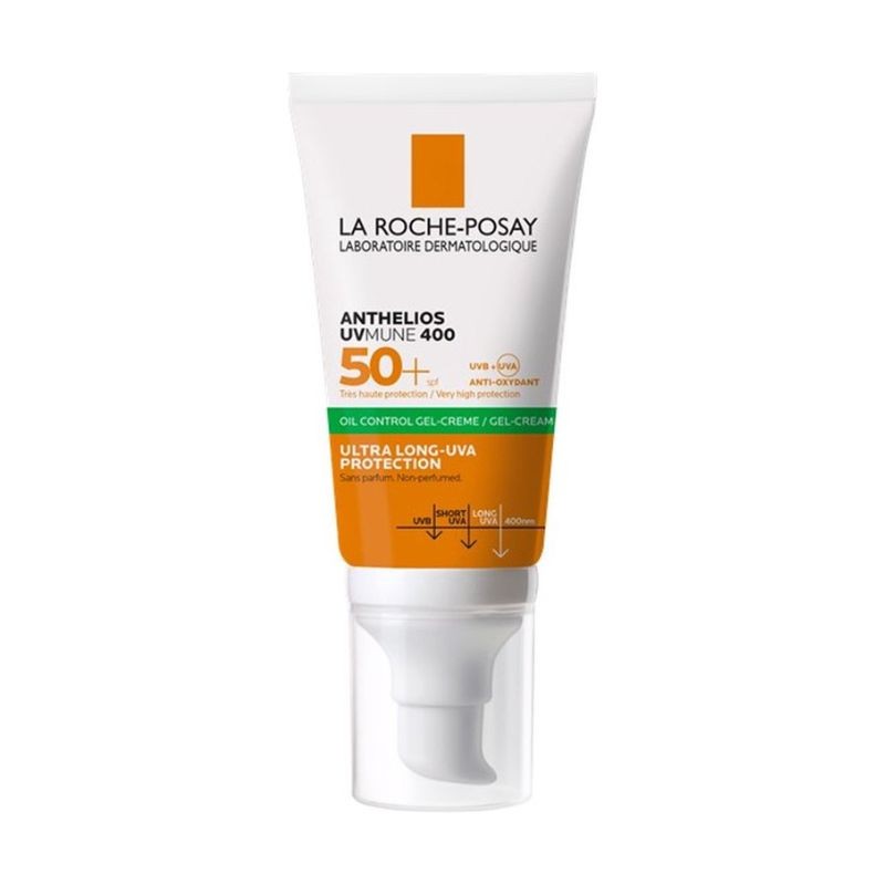 La roche posay Anthelios Gel Creme Toucher Sec invisible Anti Brillance Spf50+ 50ml