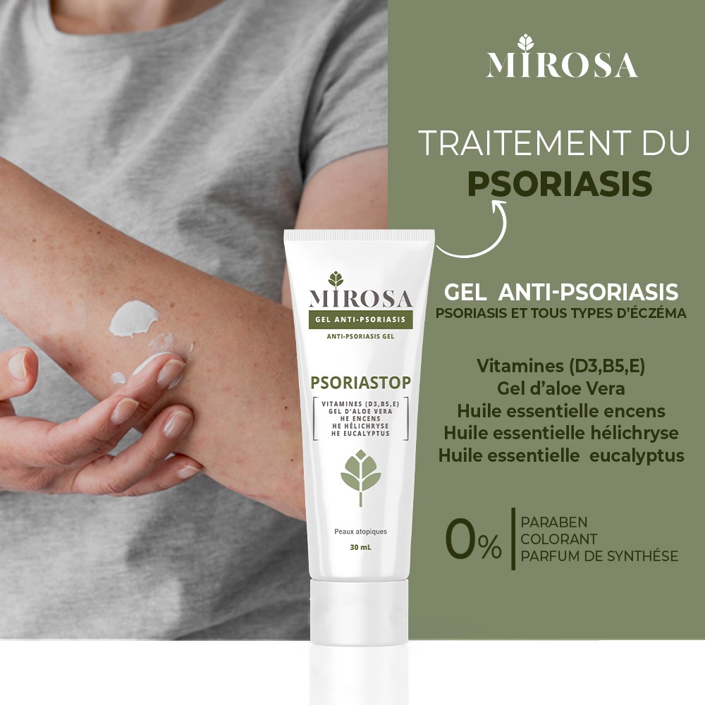 MIROSA PSORIASTOP GEL ANTI PSORIASIS 30ML